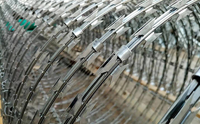 螺旋刀片刺網（蛇腹型）